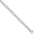 Sterling Silver Polished 3.5mm Paperclip Chain - Product Photo