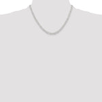 Sterling Silver Polished 4.5mm Paperclip Chain - Product Photo