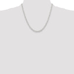 Sterling Silver Polished 4.5mm Paperclip Chain - Product Photo