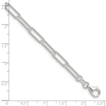 Sterling Silver Polished 4.5mm Paperclip Chain - Product Photo