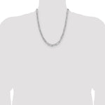 Sterling Silver Polished 6.5mm Paperclip Chain - Product Photo