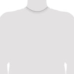 Sterling Silver 1mm Rhodium-plated Cable Chain Necklace 14"-30" - Product Photo