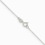 Sterling Silver .95mm Forzantine Cable Chain Necklace 16"-24" - Product Photo