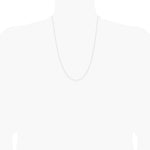 Sterling Silver .95mm Forzantine Cable Chain Necklace 16"-24" - Product Photo