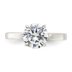 Sterling Silver Polished CZ Ring - Product Photo