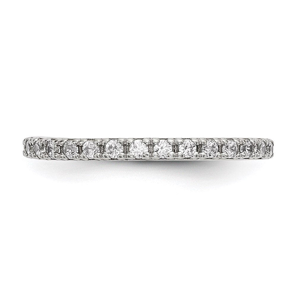 Sterling Silver CZ Ring - Product Photo