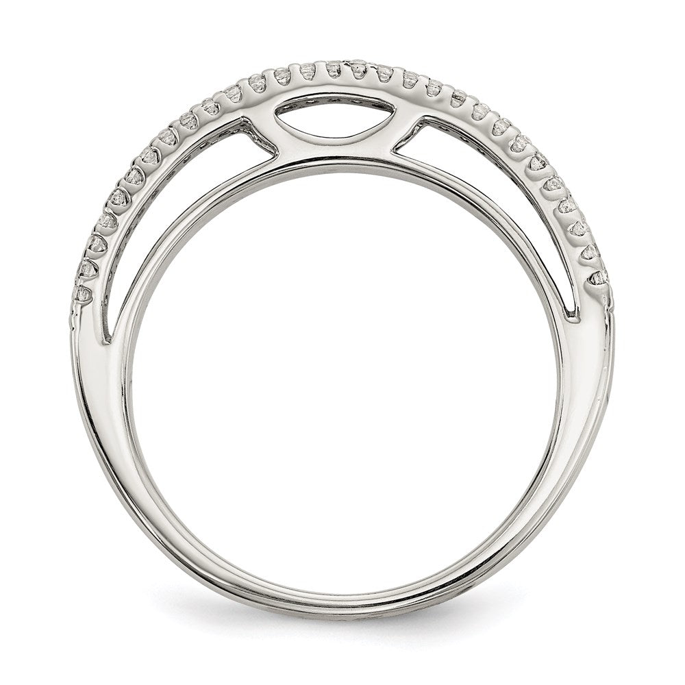 Sterling Silver CZ Ring - Product Photo