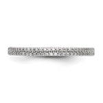 Sterling Silver CZ Ring - Product Photo