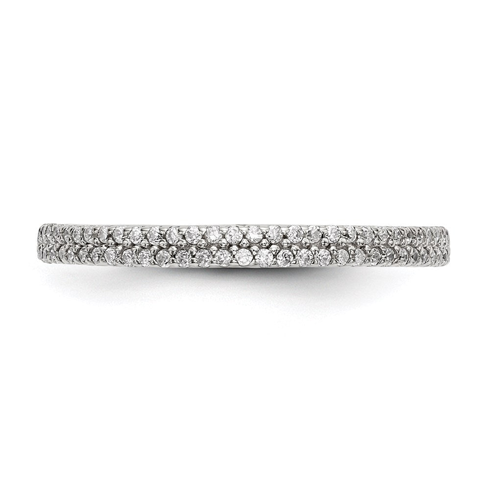 Sterling Silver CZ Ring - Product Photo