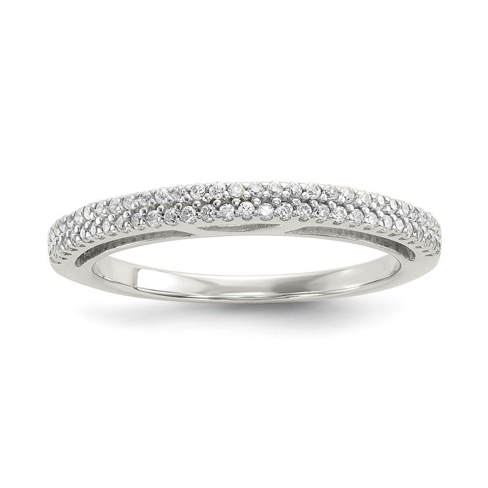 Sterling Silver CZ Ring - Product Photo