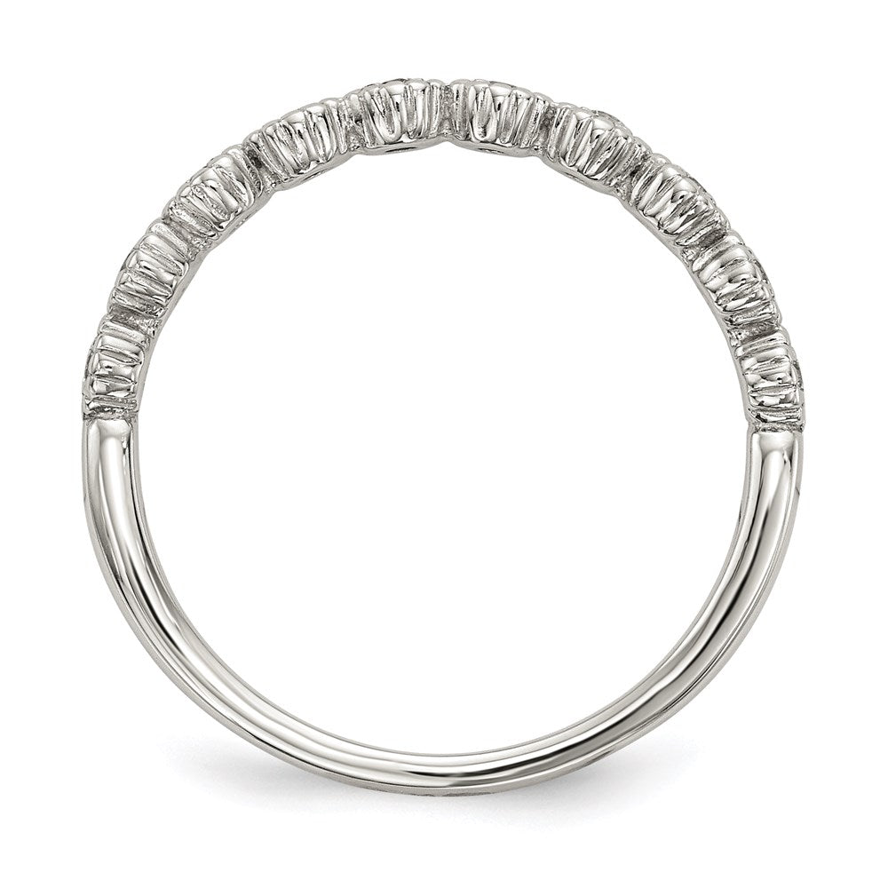 Sterling Silver CZ Ring - Product Photo