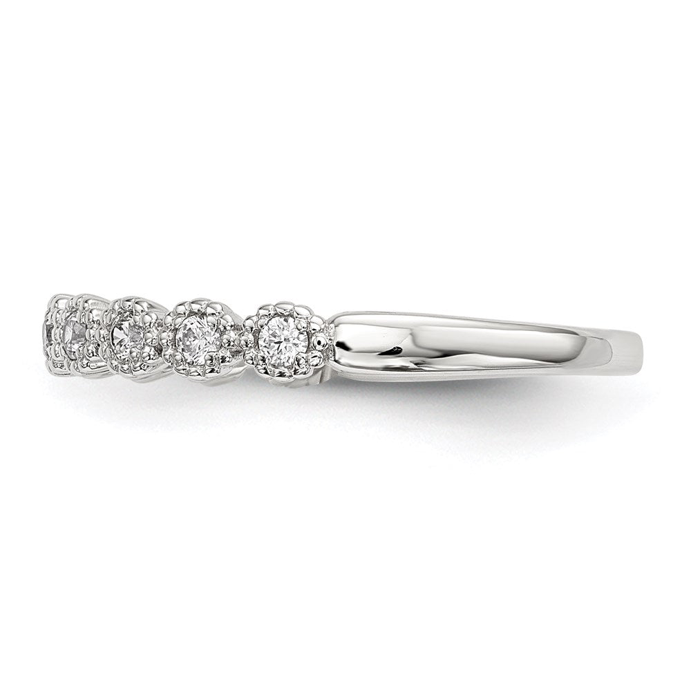 Sterling Silver CZ Ring - Product Photo