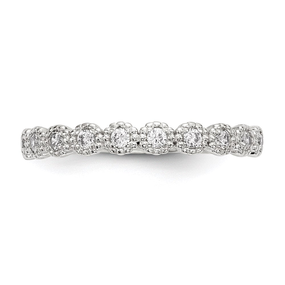 Sterling Silver CZ Ring - Product Photo