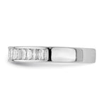 Sterling Silver Rhodium Plated CZ Ring - Product Photo