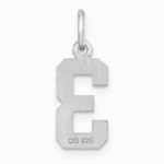Sterling Silver Rhodium-plated Diamond-cut 