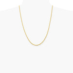 14K Yellow Gold 2.75 mm Diamond-Cut Quadruple Rope Chain Necklace 16"-30" - Product Photo