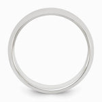 Sterling Silver 6mm Half-Round Size 10 Band - Product Photo