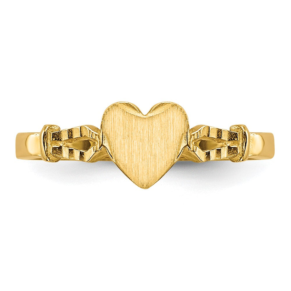 14k Children's Heart Ring - Product Photo