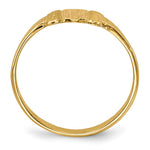 14k Childs Signet Ring - Product Photo