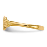 14k Childs Signet Ring - Product Photo