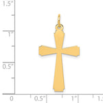 14k Cross Charm - Product Photo