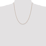 14k Rose Gold .70mm Box Chain - Product Photo