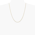 14K Rose Gold 1.05mm Diamond-Cut Spiga Chain Necklace 16"-30" - Product Photo