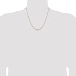 14k Rose Gold .95mm Box Chain - Product Photo