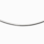 Sterling Silver Gold-pltd 3mm Reversible w/ 2in ext Cubetto Chain Necklace - Product Photo
