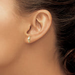 14k w/Rhodium Madi K Post Earrings - Product Photo