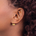 14k Madi K Open Hoop Beaded Earrings - Product Photo