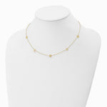 14K Yellow Gold Star with 2in Extension Necklace - Product Photo