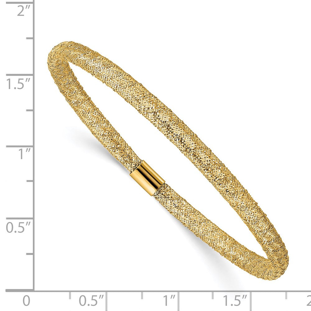 14K Stretch Mesh Bracelet - Product Photo