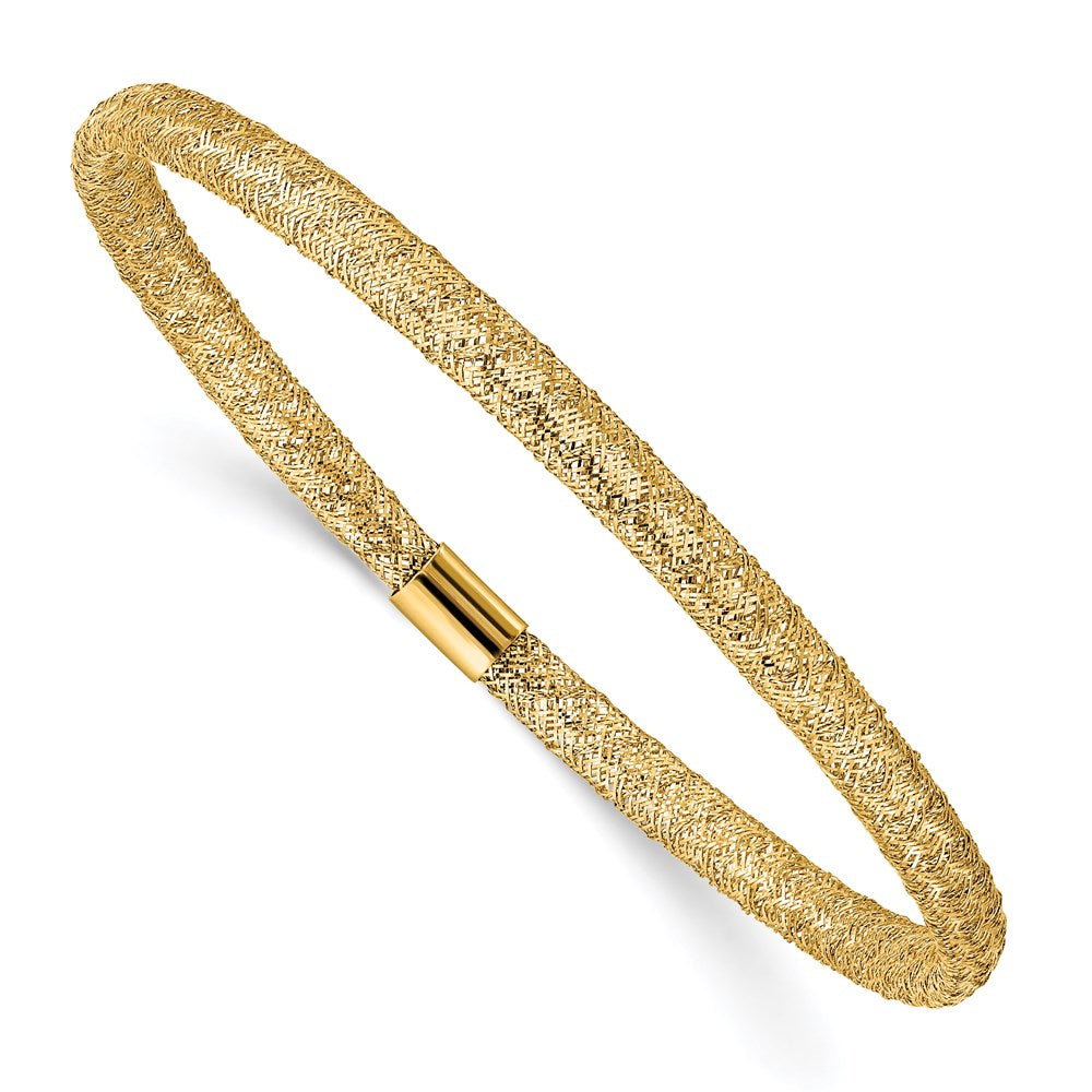 14K Stretch Mesh Bracelet - Product Photo