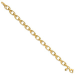 14K Polished Fancy Bracelet - Product Photo