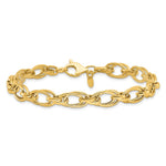 14K Polished Fancy Bracelet - Product Photo