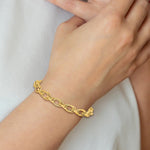 14K Polished Fancy Bracelet - Product Photo