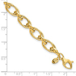 14K Polished Fancy Bracelet - Product Photo