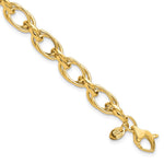 14K Polished Fancy Bracelet - Product Photo