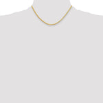 14k 2.5mm Silky Herringbone Chain - Product Photo