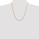 14k 2.5mm Silky Herringbone Chain - Product Photo