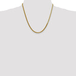 14k 3mm Silky Herringbone Chain - Product Photo