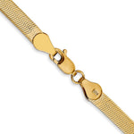 14k 4mm Silky Herringbone Chain - Product Photo