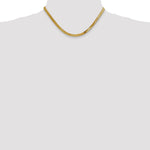 14k 4mm Silky Herringbone Chain - Product Photo