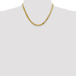 14k 4mm Silky Herringbone Chain - Product Photo