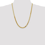 14k 4mm Silky Herringbone Chain - Product Photo