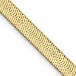 14k 4mm Silky Herringbone Chain - Product Photo
