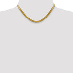 14k 5mm Silky Herringbone Chain - Product Photo