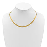 14k 5mm Silky Herringbone Chain - Product Photo