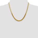 14k 5mm Silky Herringbone Chain - Product Photo